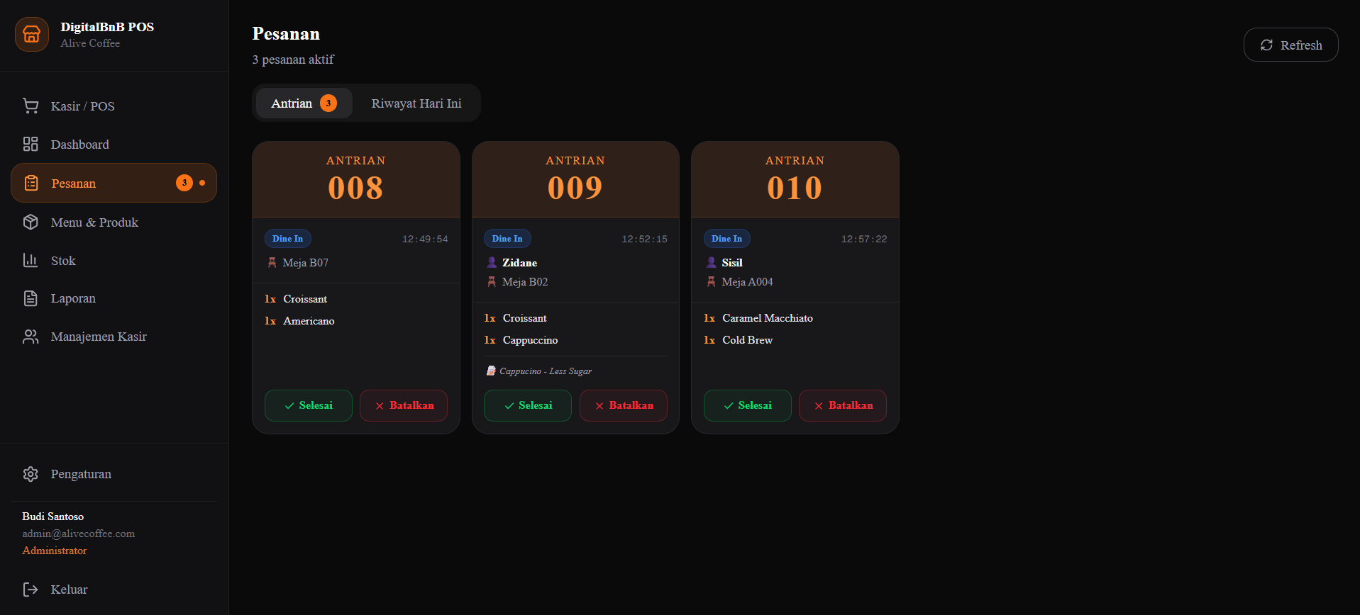 POS Cashier — Aplikasi Kasir